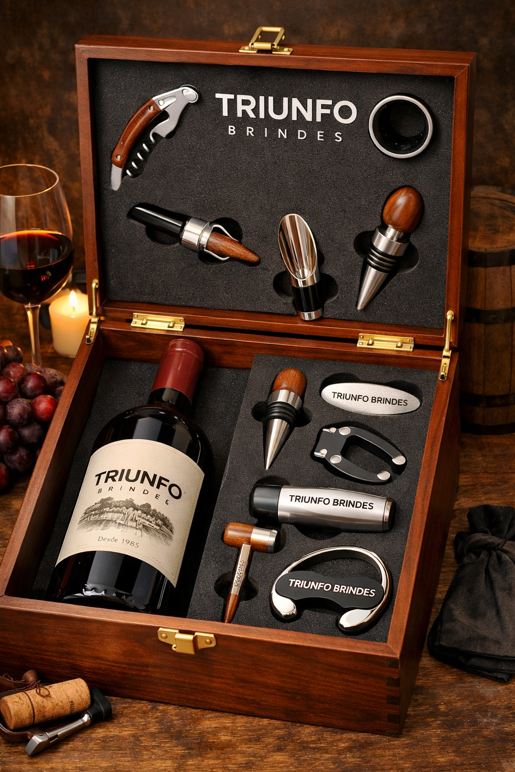 Kit Vinho para Brindes personalizados