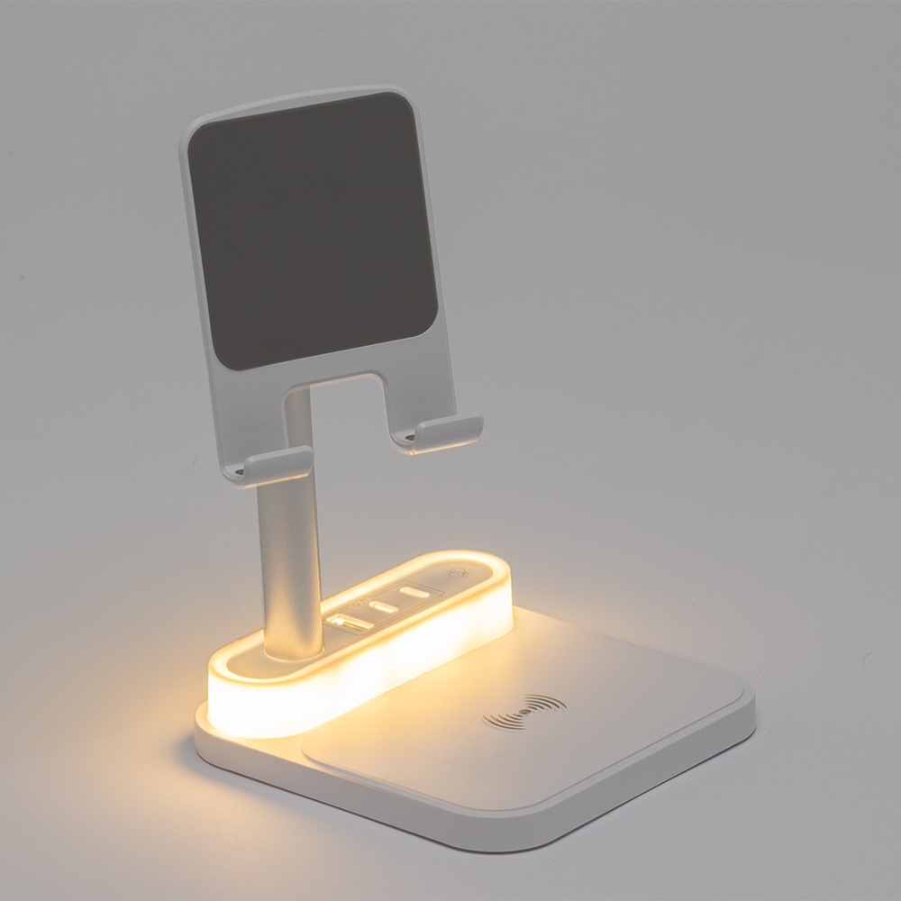 Base de Carregamento Multifunções Personalizada com Indução e Portas USB