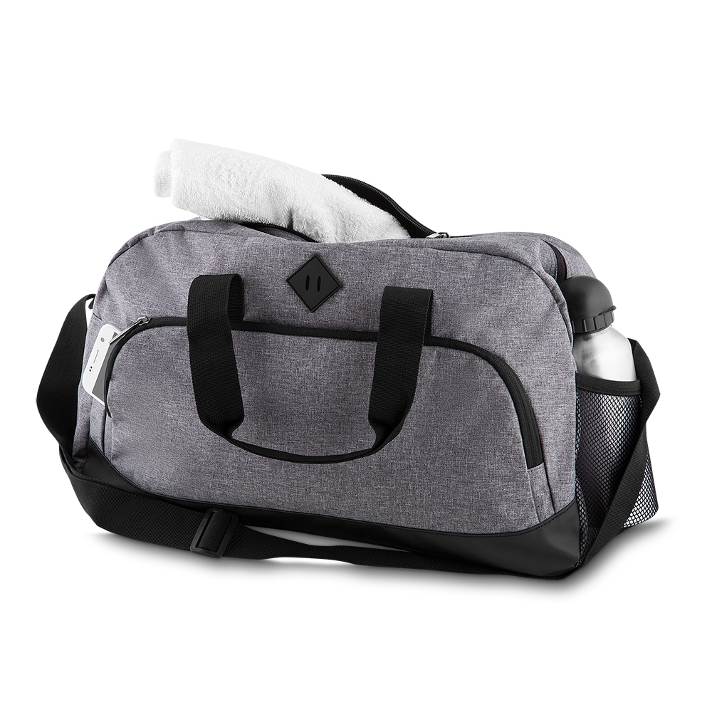 Bolsa Esportiva em Poliéster Personalizada 48 x 26 x 24 cm