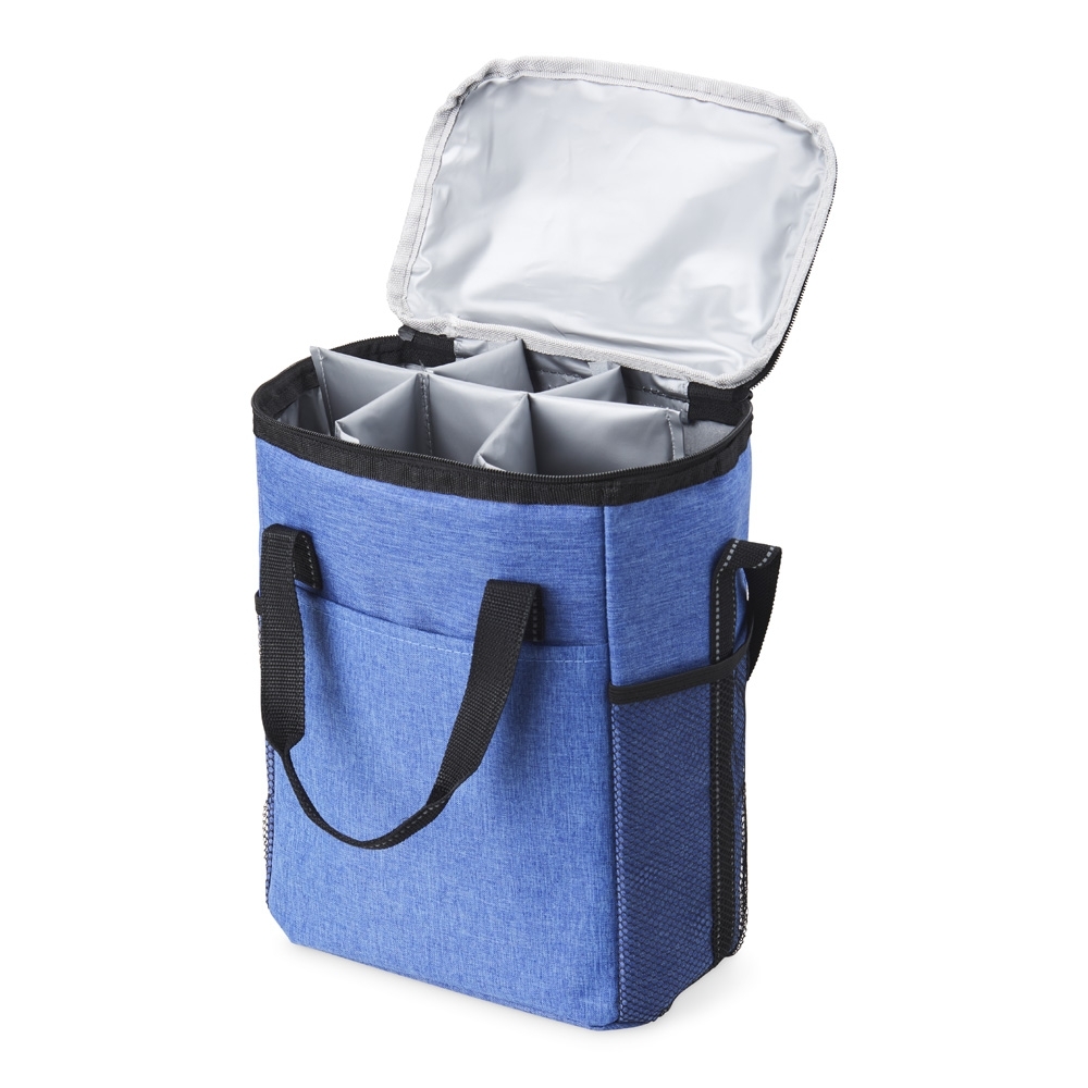 Bolsa Térmica de Poliéster 16 Litros Personalizada com Organizadores Internos