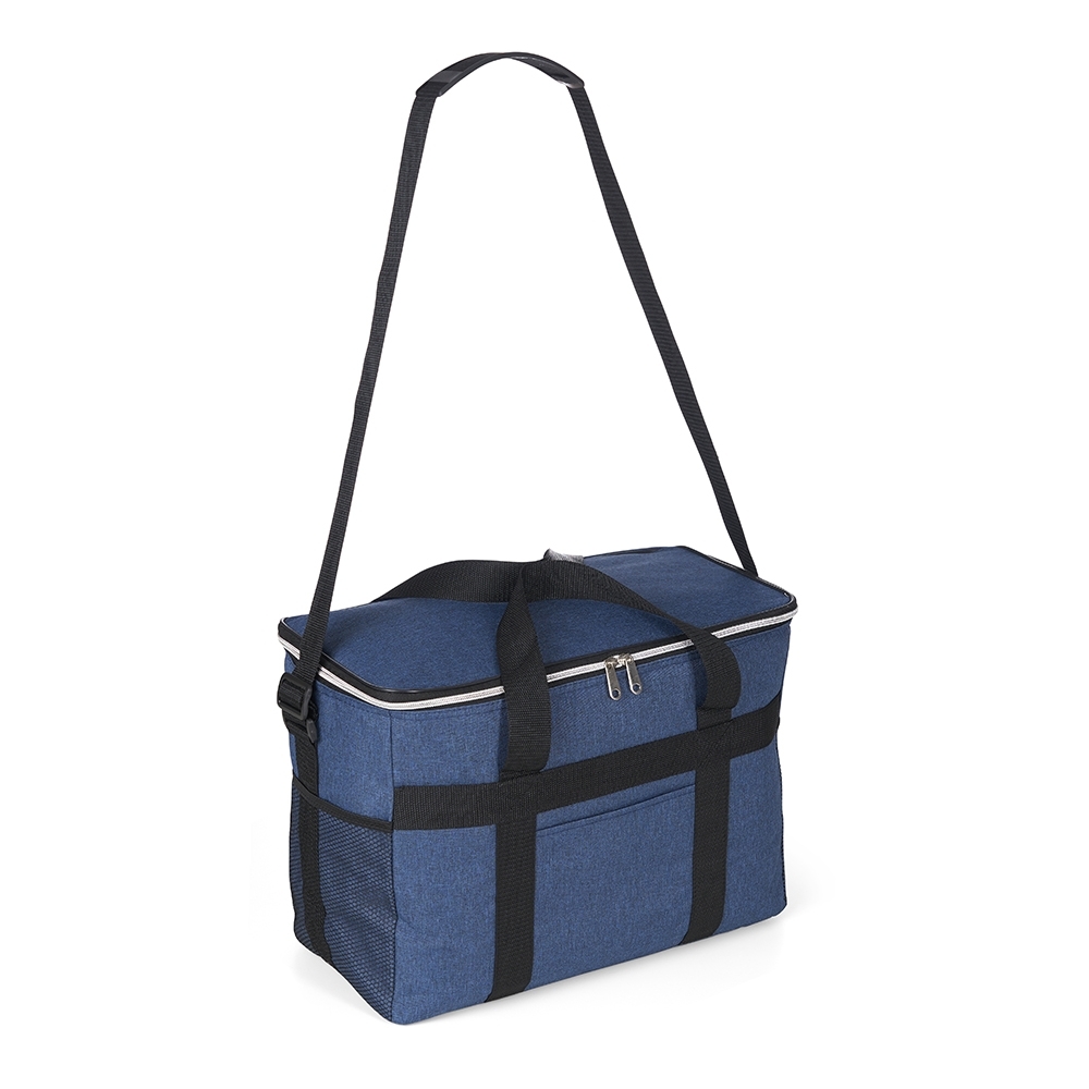 Bolsa Térmica em Poliéster Oxford 300D 31 Litros com Bolso Frontal