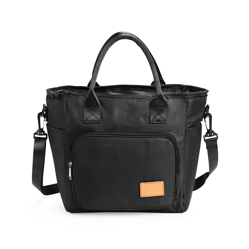 Bolsa térmica Personalizada 10 litros em Oxford 300D catiônico resistente à água com revestimento antivazamento em PEVA e alça transversal regulável