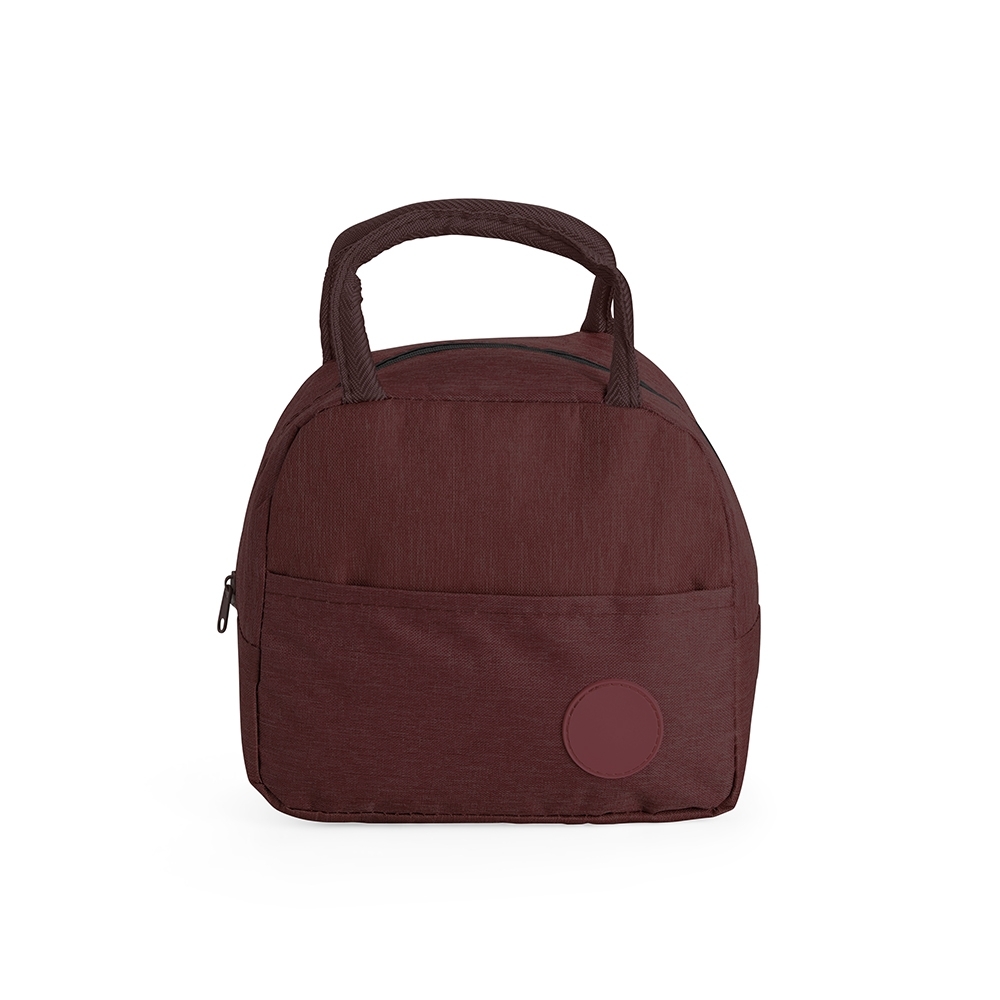Bolsa térmica Personalizada 5 litros em poliéster impermeável com revestimento em alumínio e alças em nylon