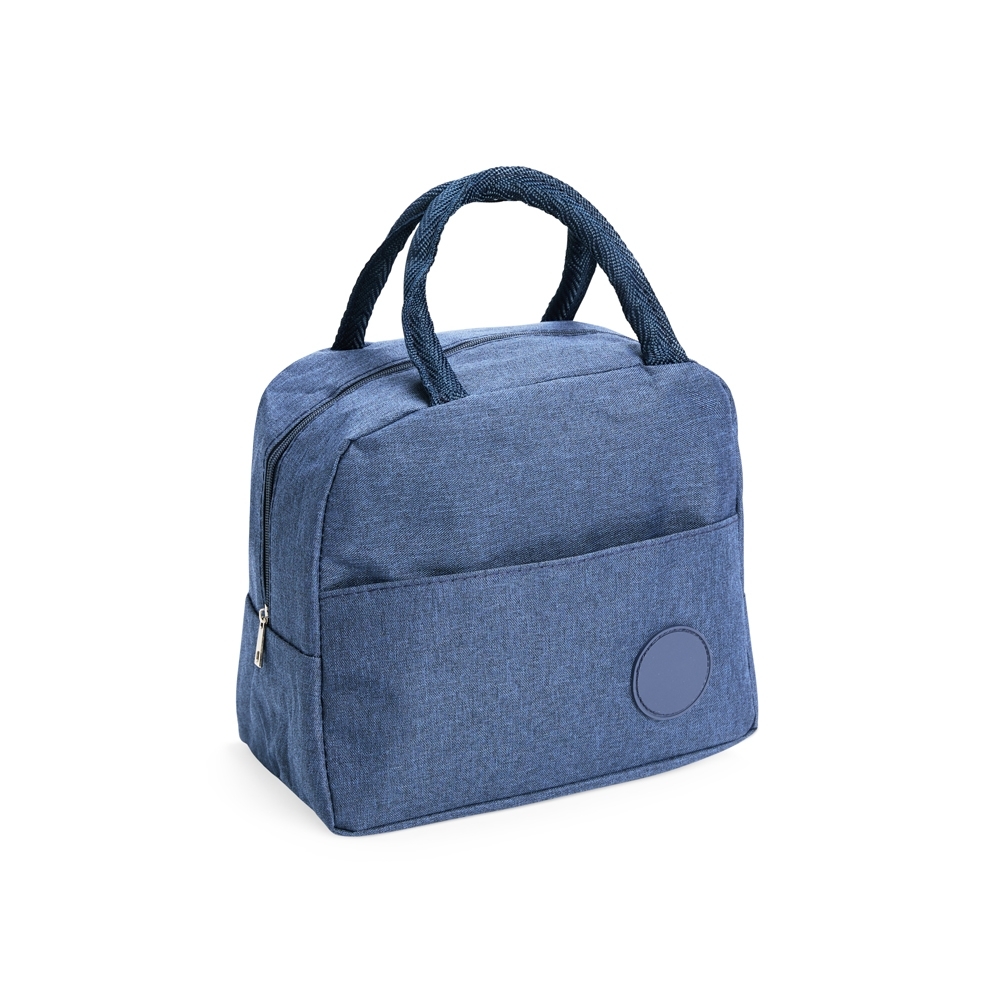 Bolsa térmica Personalizada 6 litros em poliéster resistente à água com revestimento em alumínio e alças em nylon