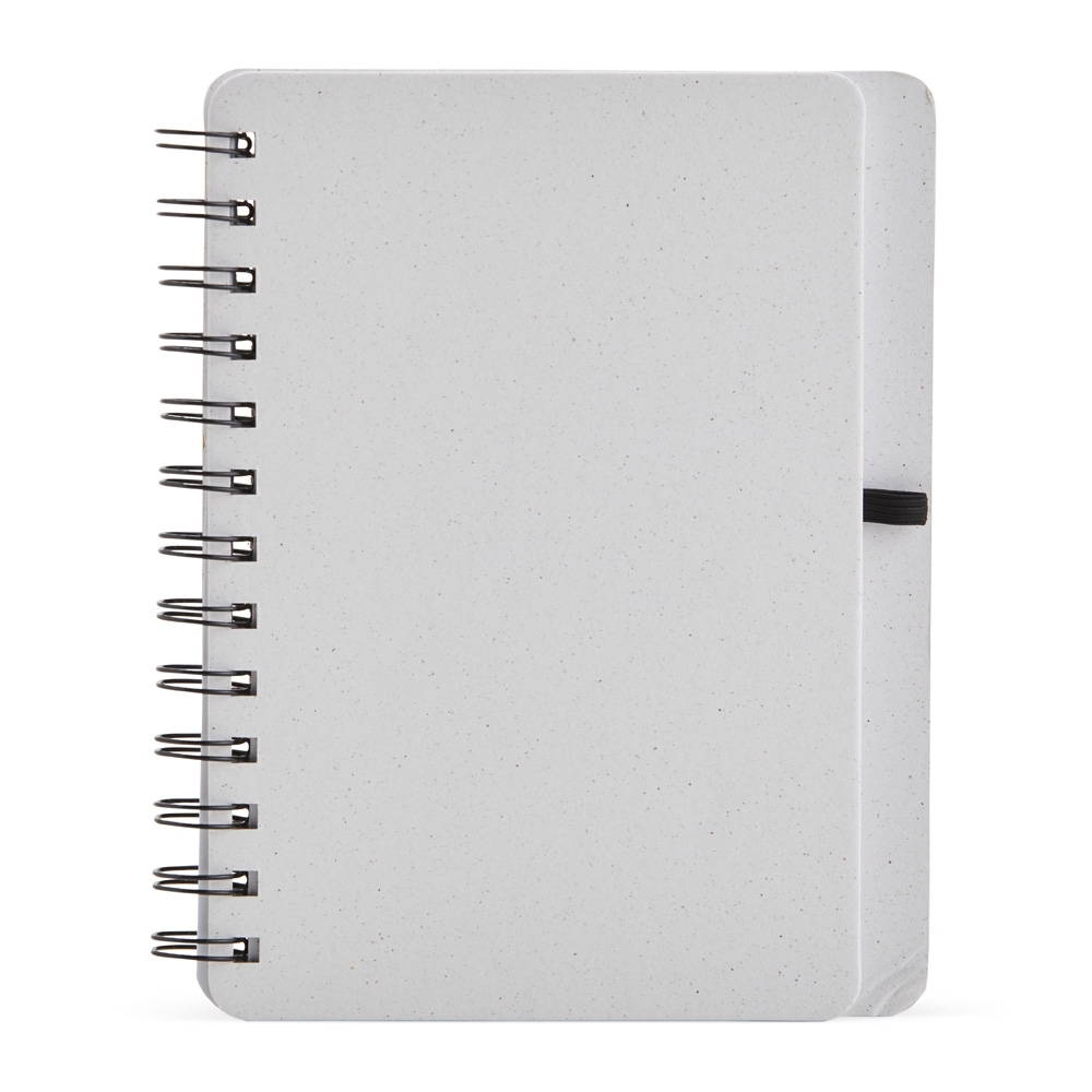 Caderno B6 Kraft Personalizado com Wire-O e Porta Caneta 17,5 x 13,5 cm – 70 Páginas