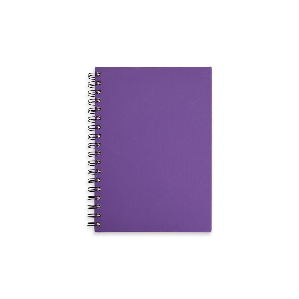 Caderno Personalizado  Emborrachado com Espiral 100 Folhas  23 x 17,5 cm
