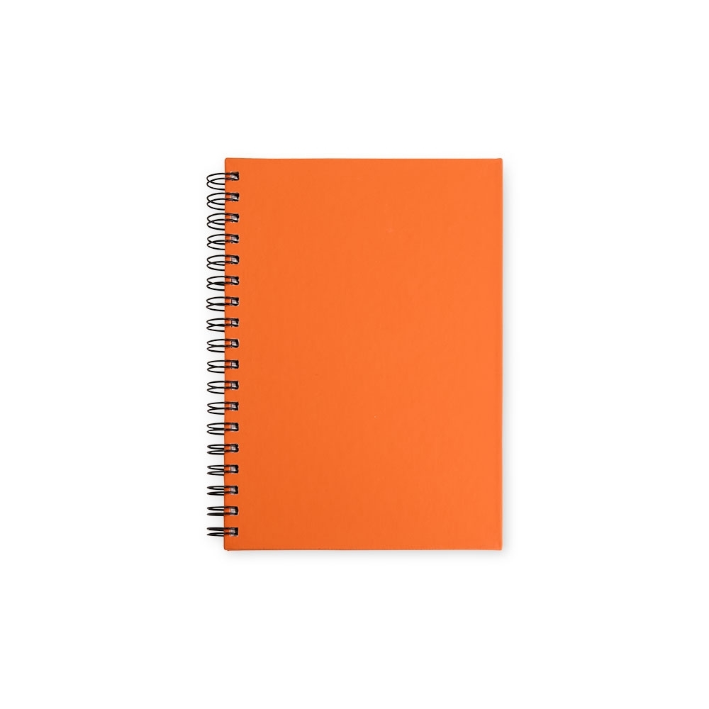 Caderno Personalizado  Emborrachado com Espiral 100 Folhas  23 x 17,5 cm