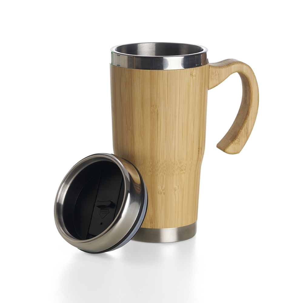 Caneca de Bambu Personalizada  450ml