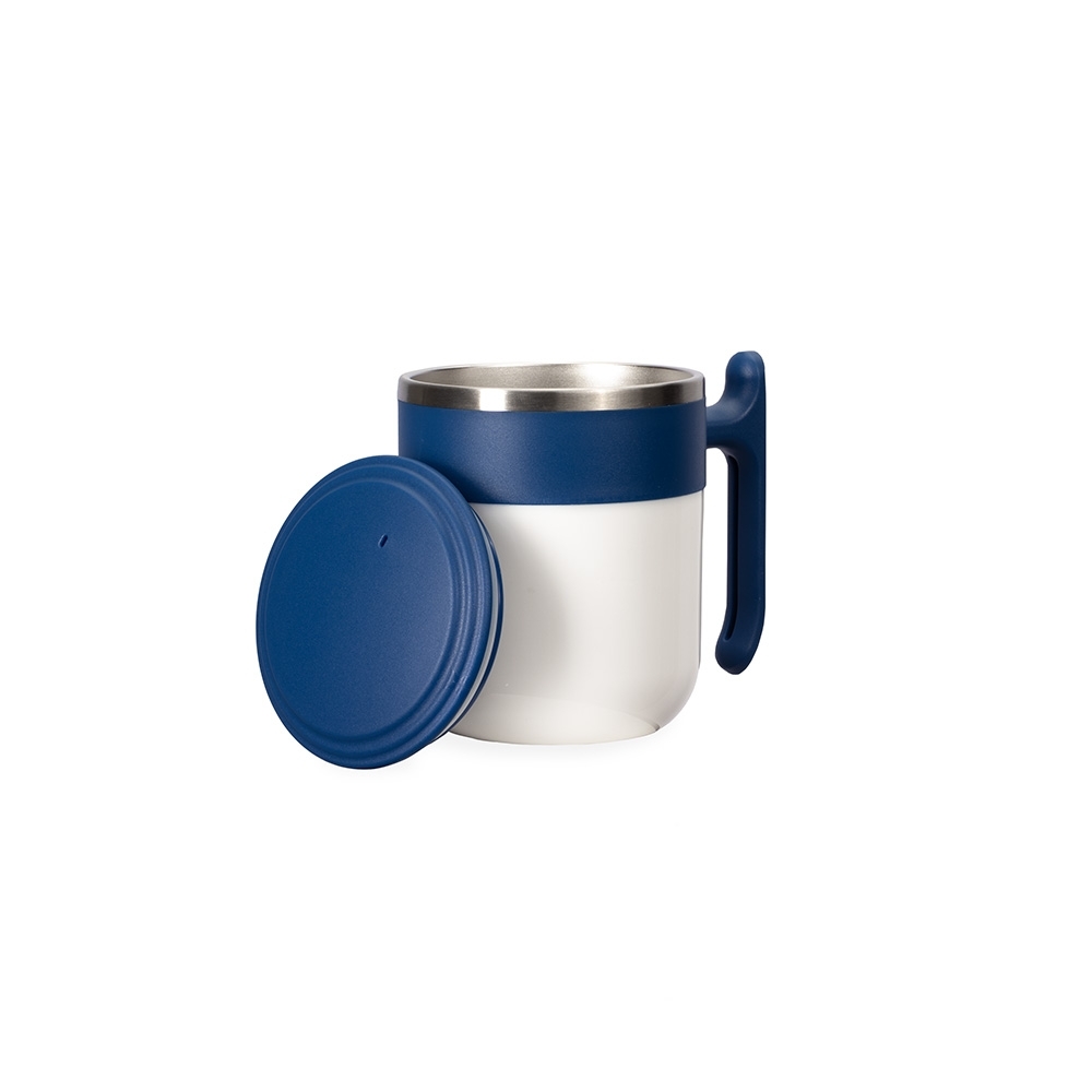 Caneca Inox 350ml com Revestimento Plástico Personalizada