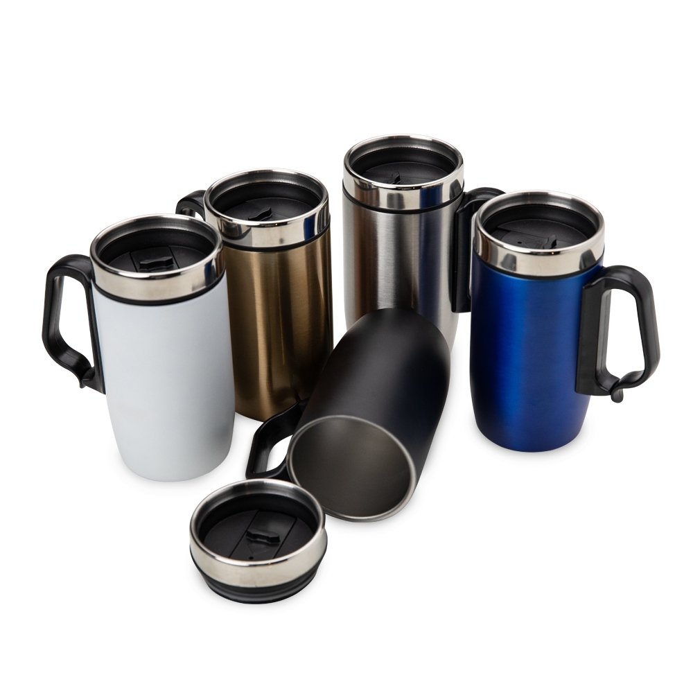 Caneca 250ml Parede Dupla em Inox Personalizada