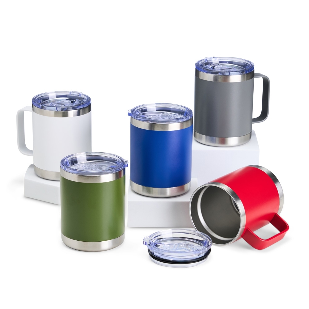 Caneca Térmica de Inox 350ml com Parede Dupla Personalizada