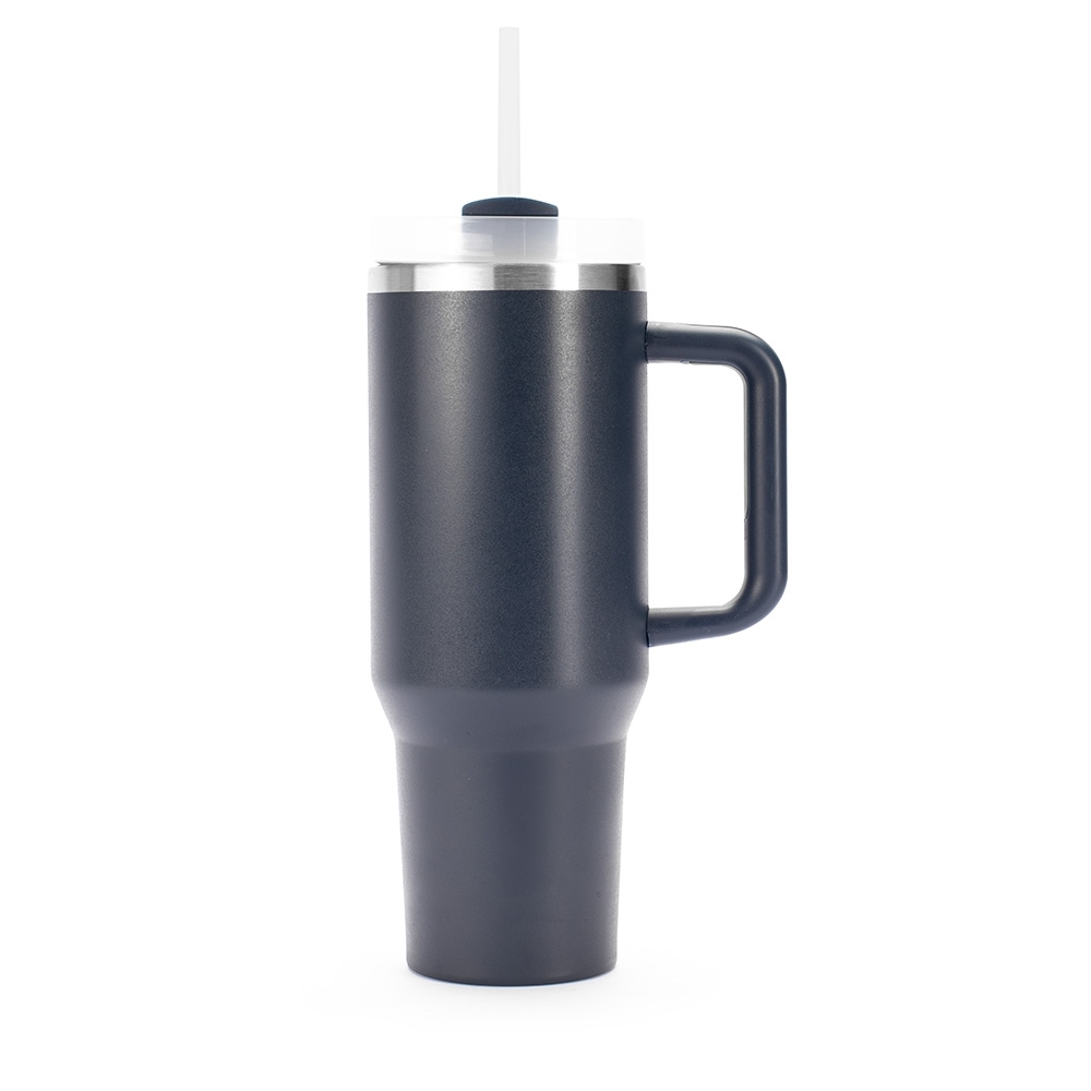 Caneca Térmica em Inox 1,2L com Canudo Personalizada