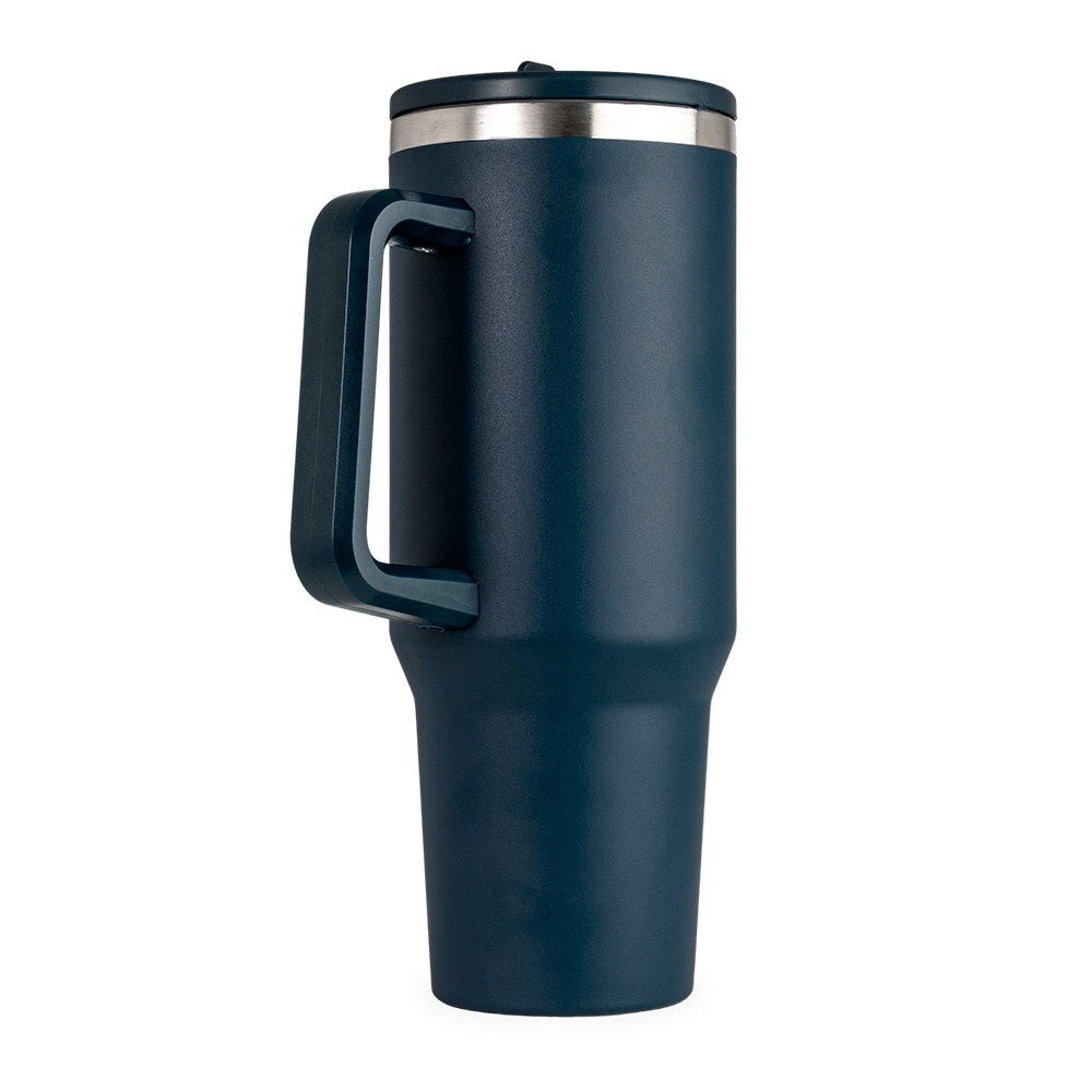 Caneca Térmica em Inox 1,2L com Canudo Personalizada