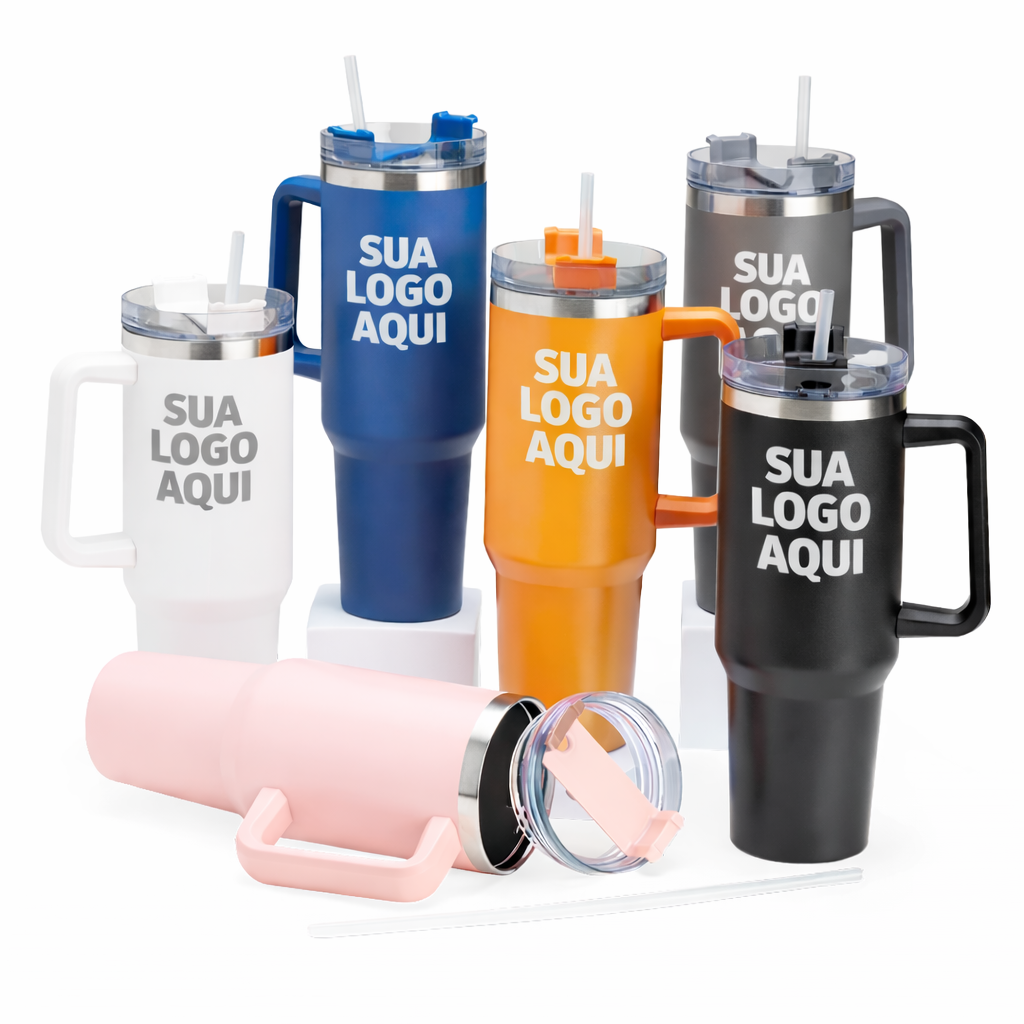 Caneca Térmica em Inox 1,2L Personalizada