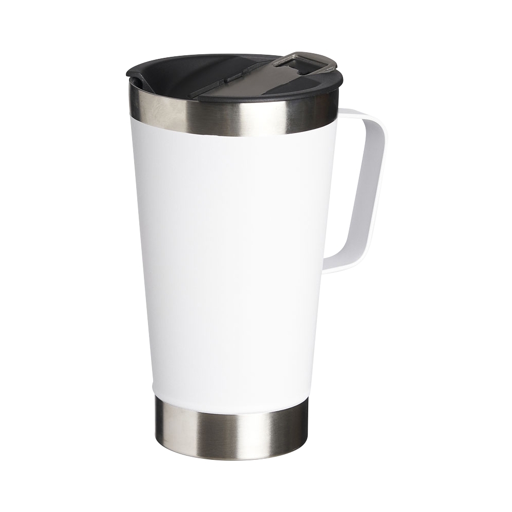Caneca Térmica em Inox 500ml com Abridor Personalizada