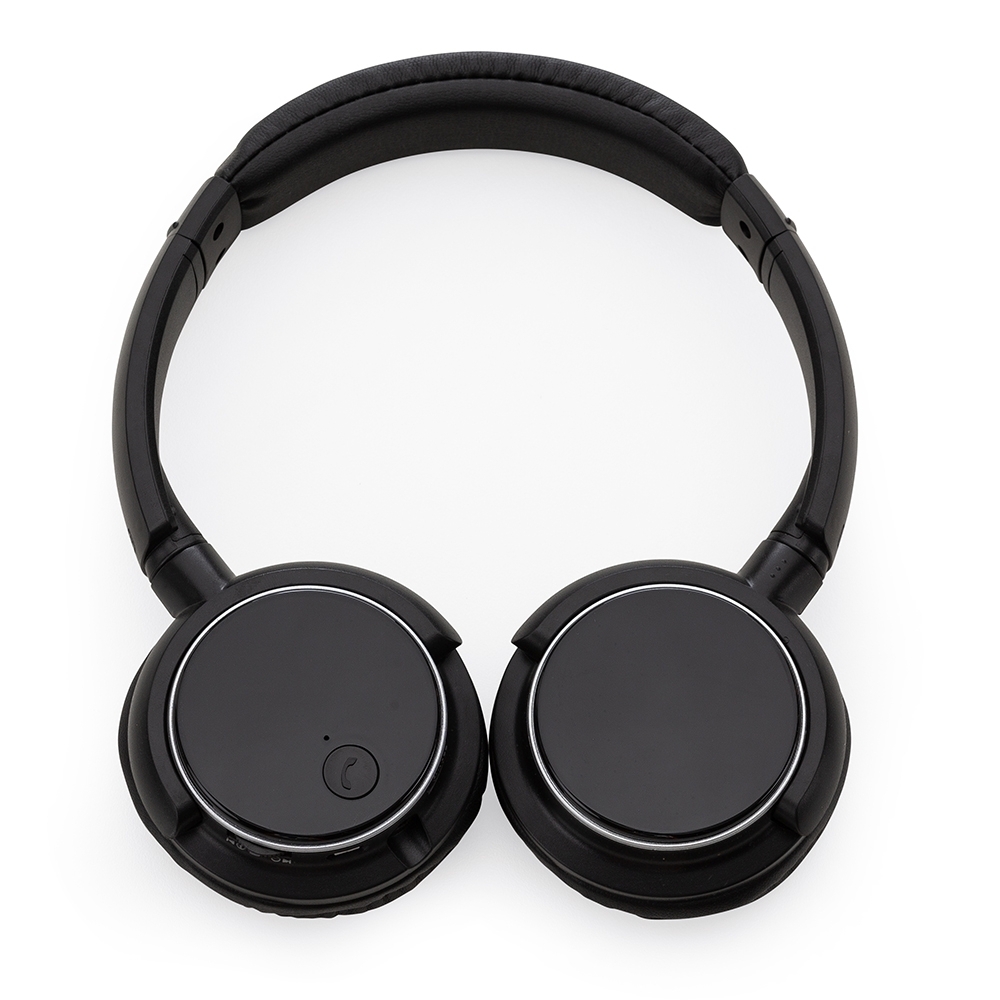 Fone de Ouvido Bluetooth Personalizado com Haste Ajustável e Fones Giratórios