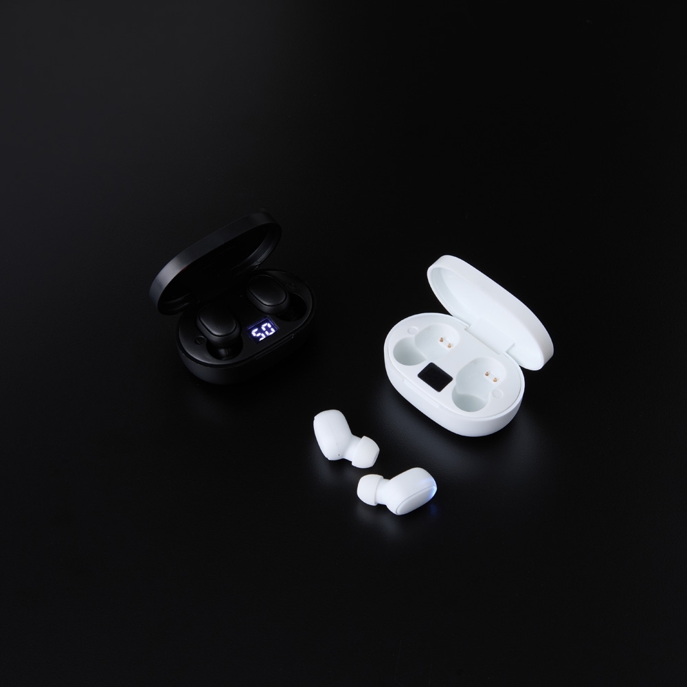 Fone de Ouvido Bluetooth TWS Personalizado com Case Iluminado
