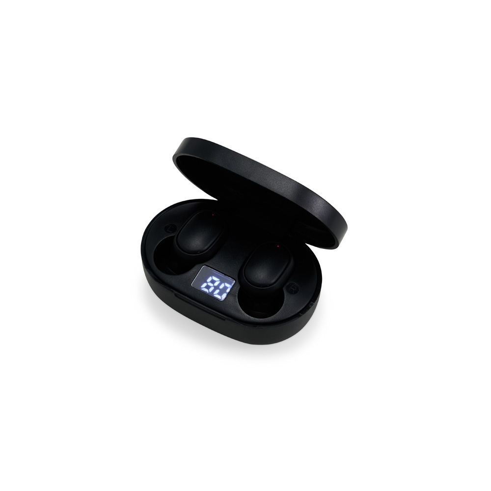 Fone de Ouvido Bluetooth TWS Personalizado com Case Iluminado