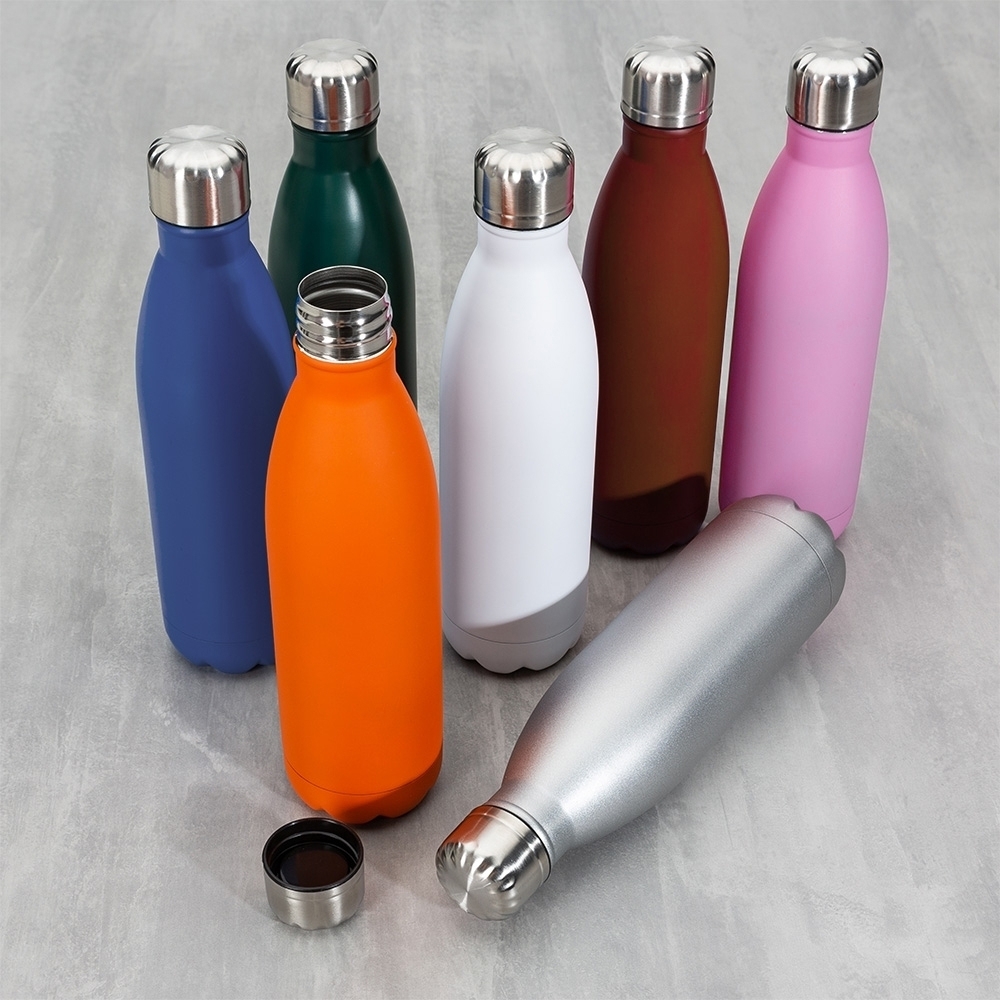 Squeeze  Inox 750ml Personalizado com Acabamento Fosco