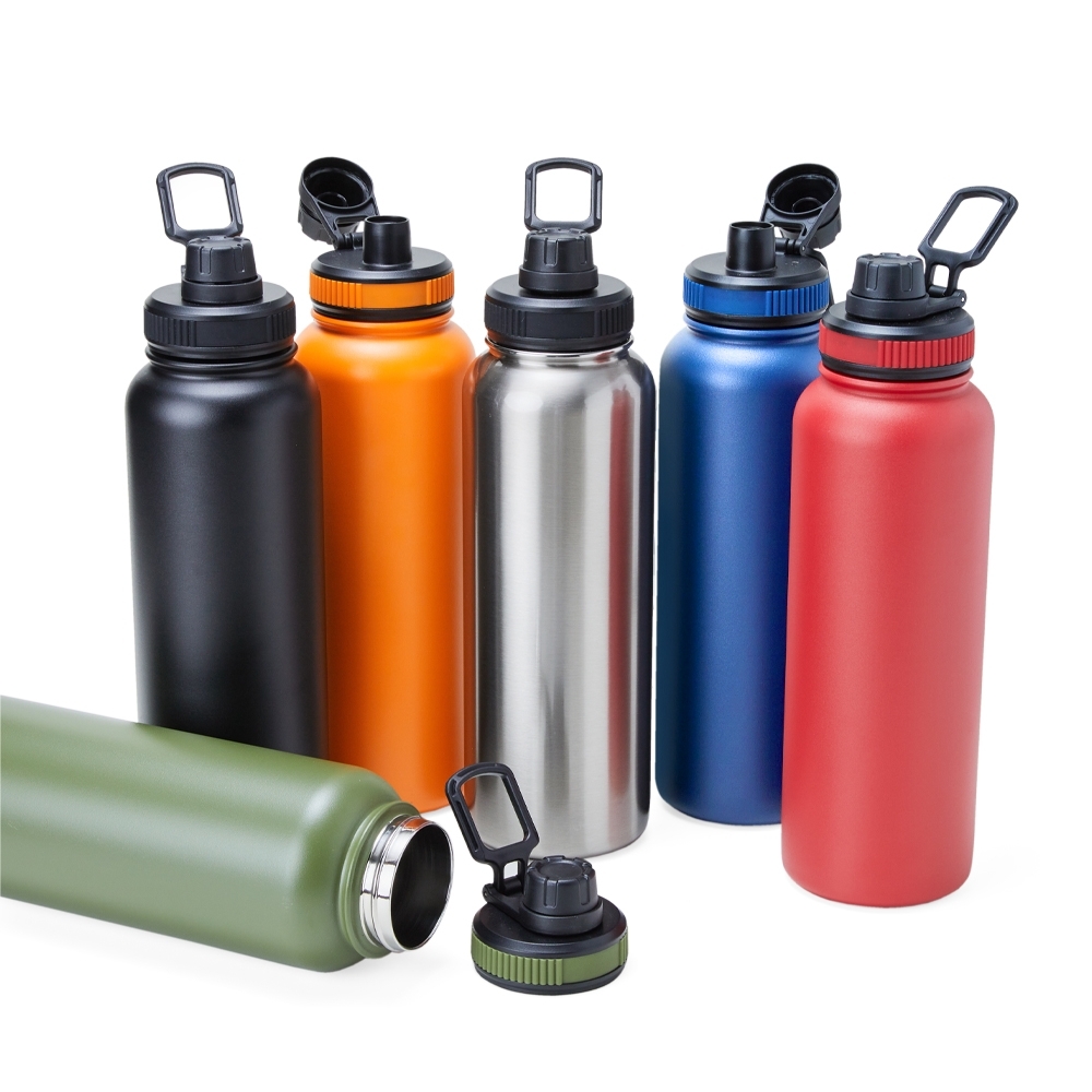 Garrafa Térmica Personalizada  Inox 1,2 Litros  com Alça