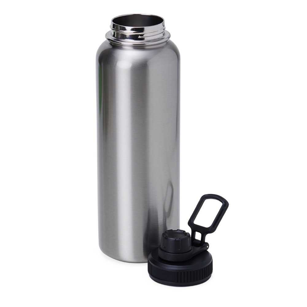 Garrafa Térmica Personalizada  Inox 1,2 Litros  com Alça