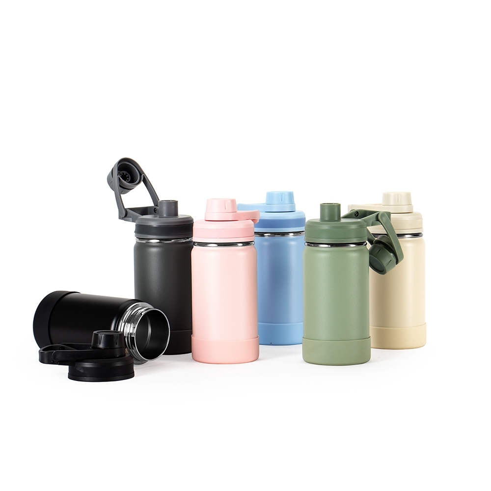 Garrafa Térmica Personalizada Inox 350ml Personalizada com Base em Silicone