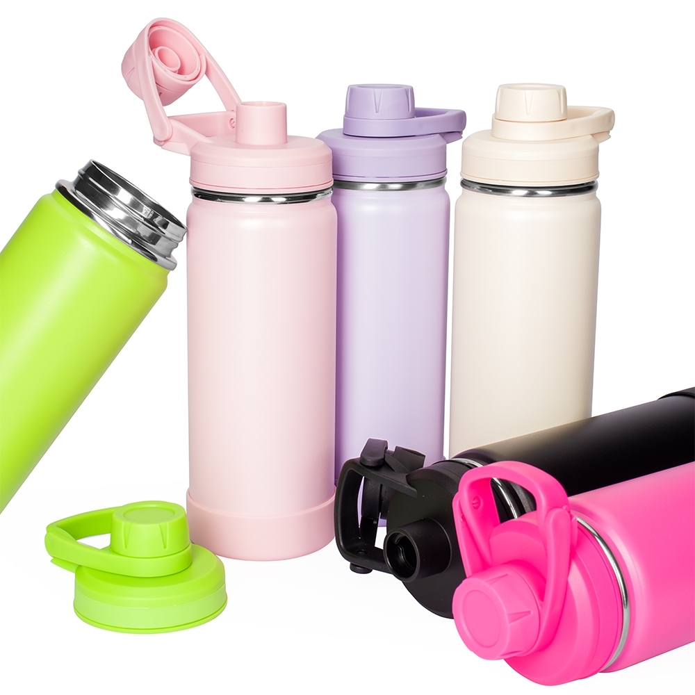 Garrafa Térmica Inox 550ml Personalizada com Base em Silicone