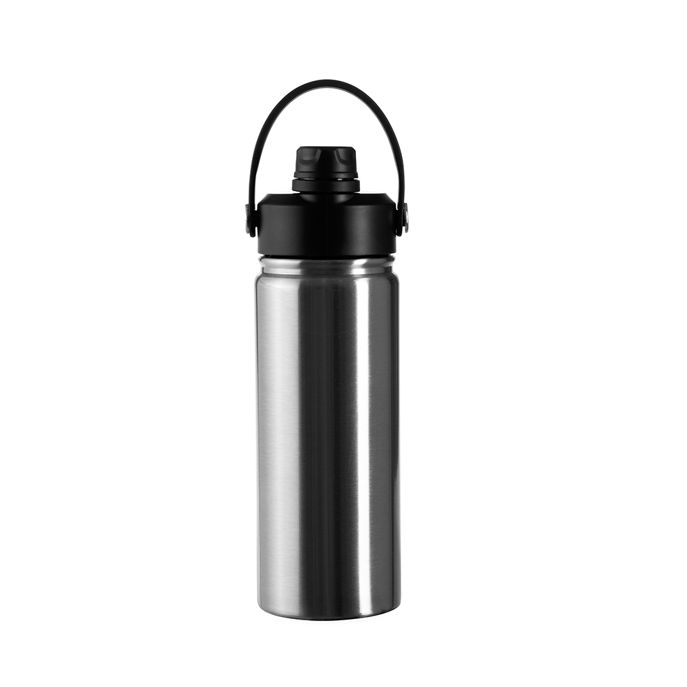 Garrafa Térmica Inox 304 600ml Personalizada com Canudo e Bico Flip