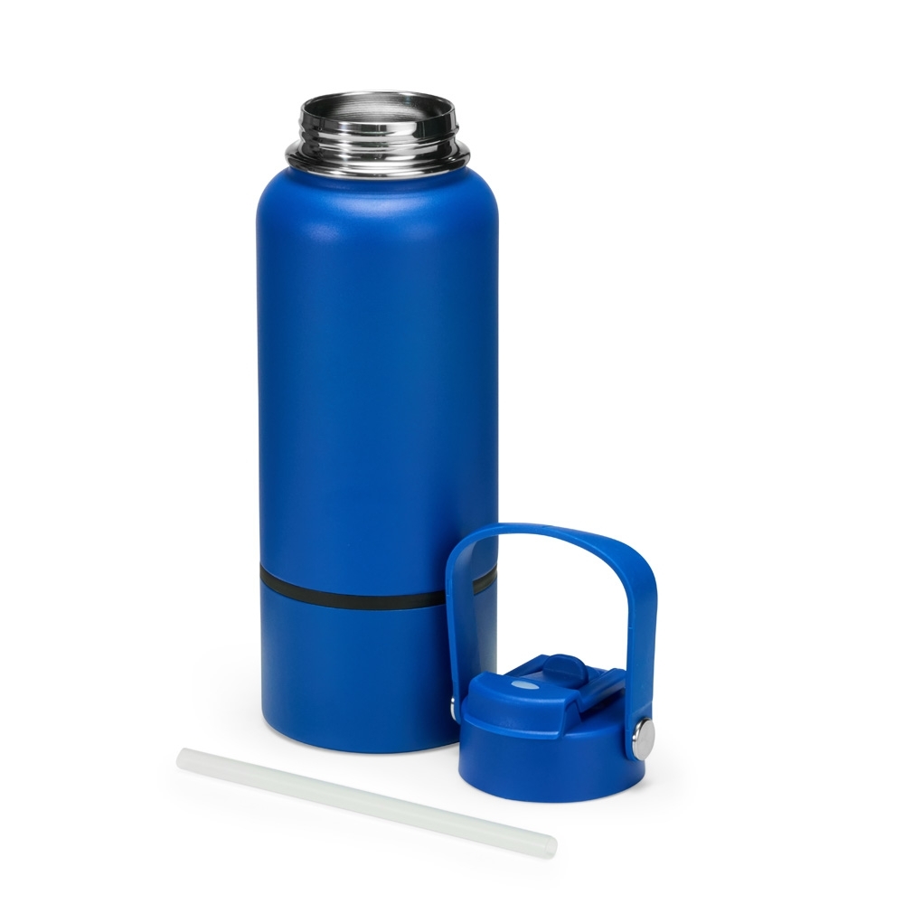 Garrafa Térmica Inox Personalizada 700ml com Canudo e Alça
