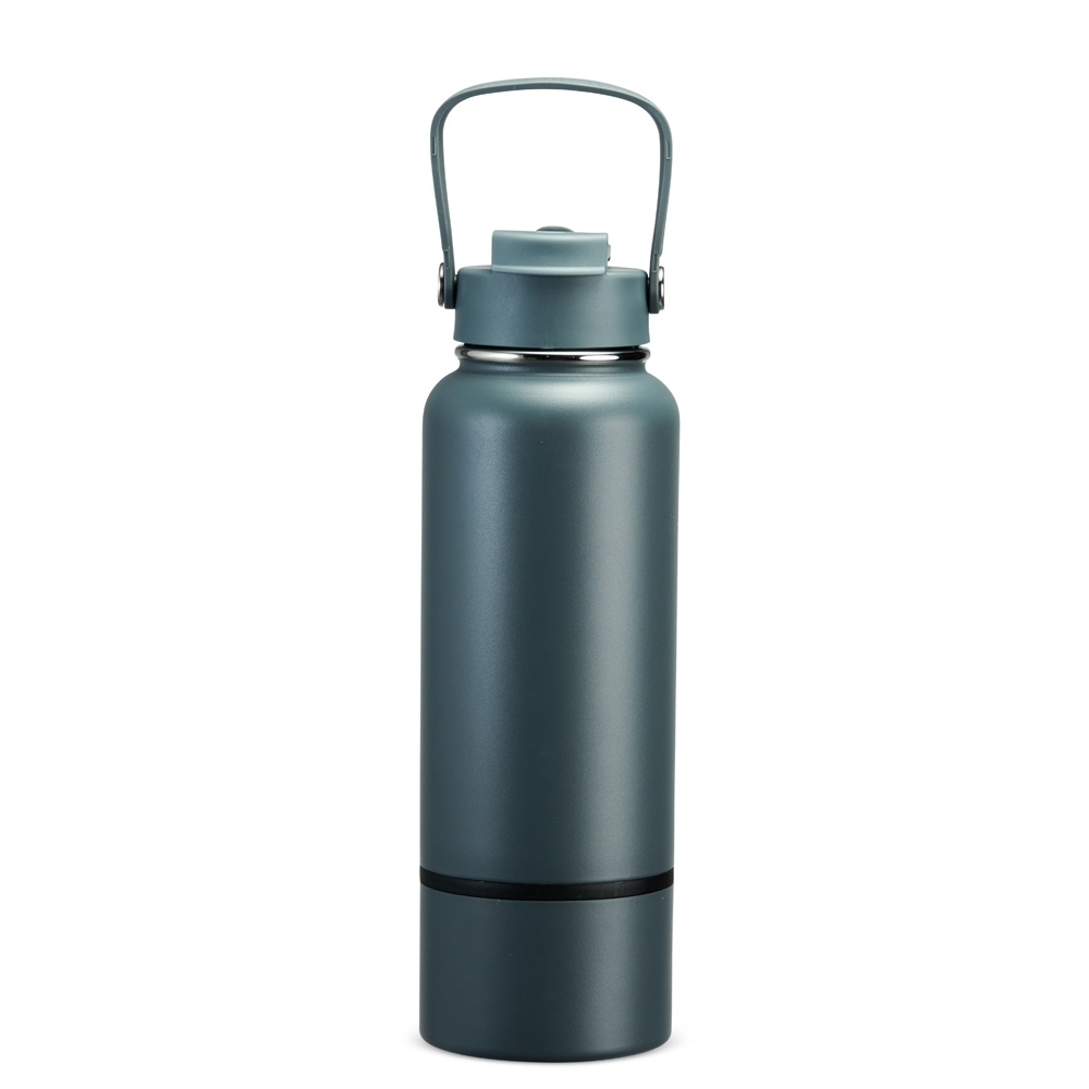 Garrafa Térmica Inox Personalizada 800ml com Canudo e Alça