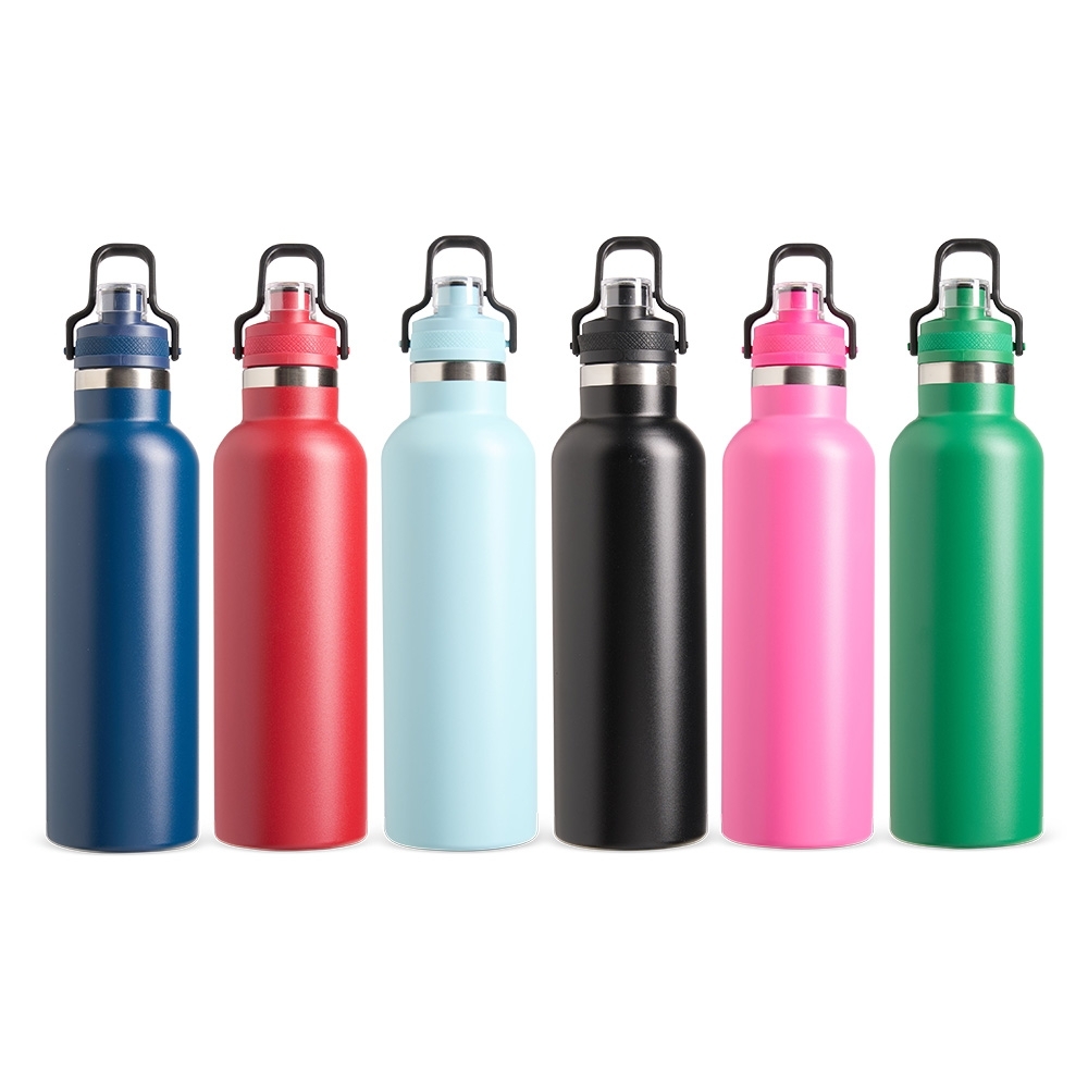 Garrafa Térmica  Personalizada  Inox 304 -  800ml com Trava de Segurança