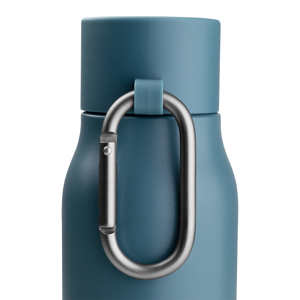 Garrafa Térmica de 550 ml com parede dupla em inox reciclado (externo 304 / interno 201)