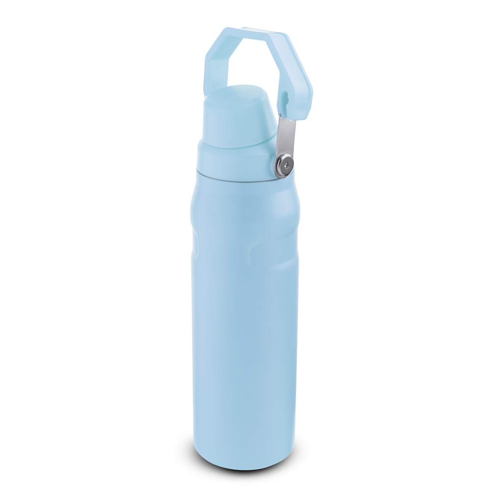 Garrafa térmica de 750 ml com parede dupla em inox (interno 304 / externo 201)
