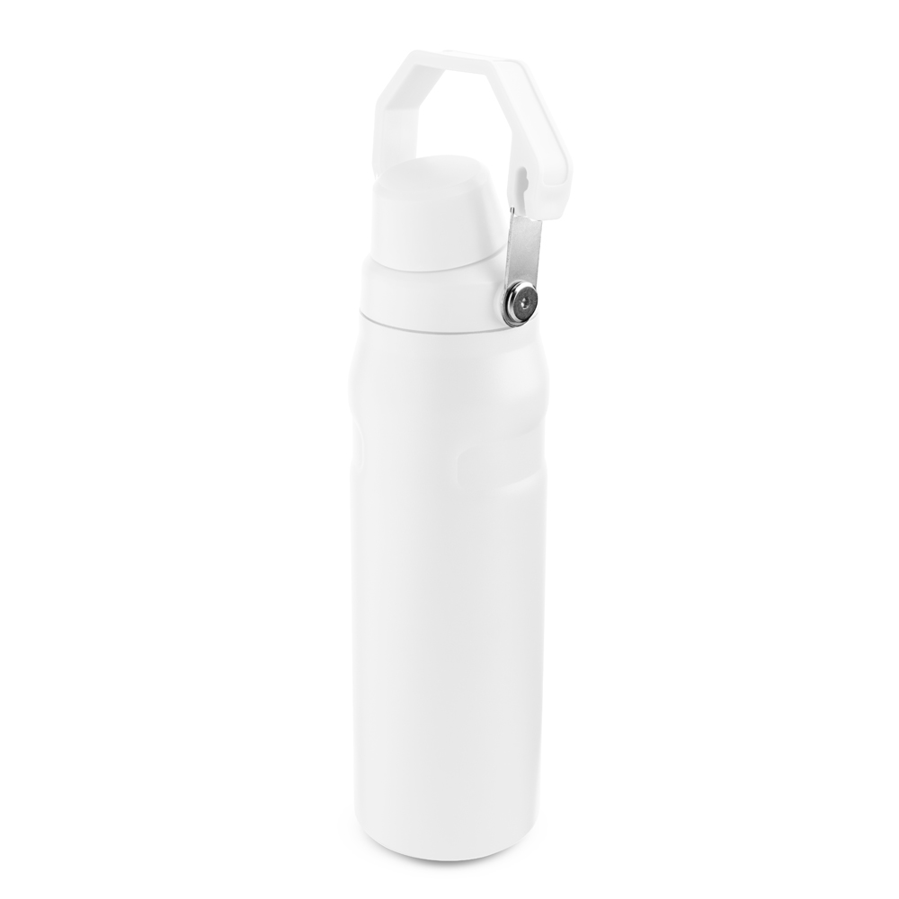 Garrafa térmica de 750 ml com parede dupla em inox (interno 304 / externo 201)