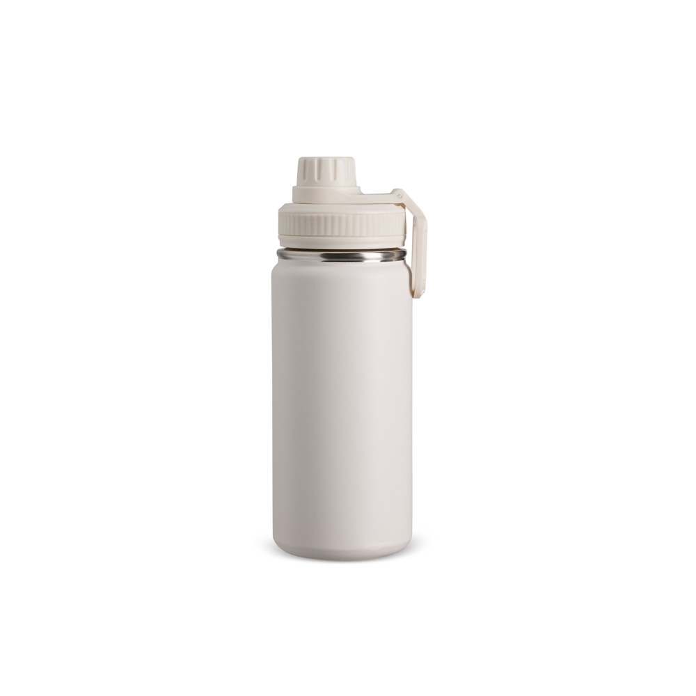 Garrafa Térmica Personalizada em  Inox 550ml  com Alça Retangular