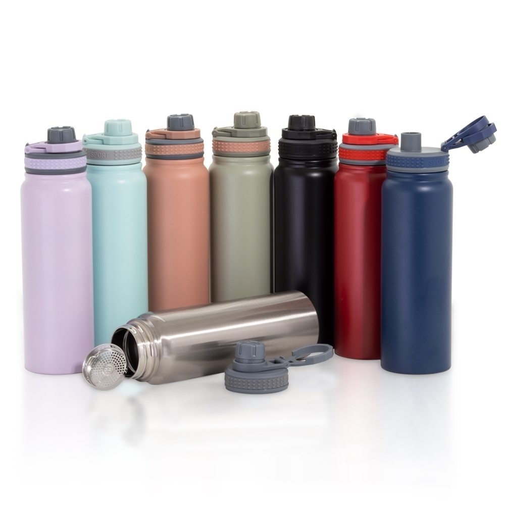 Garrafa Térmica Personalizada  Inox 304 - 850ml  com Infusor