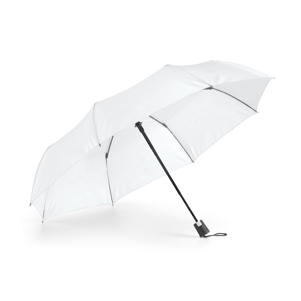 Guarda-chuva, dobrável, em poliéster 190T com abertura automática