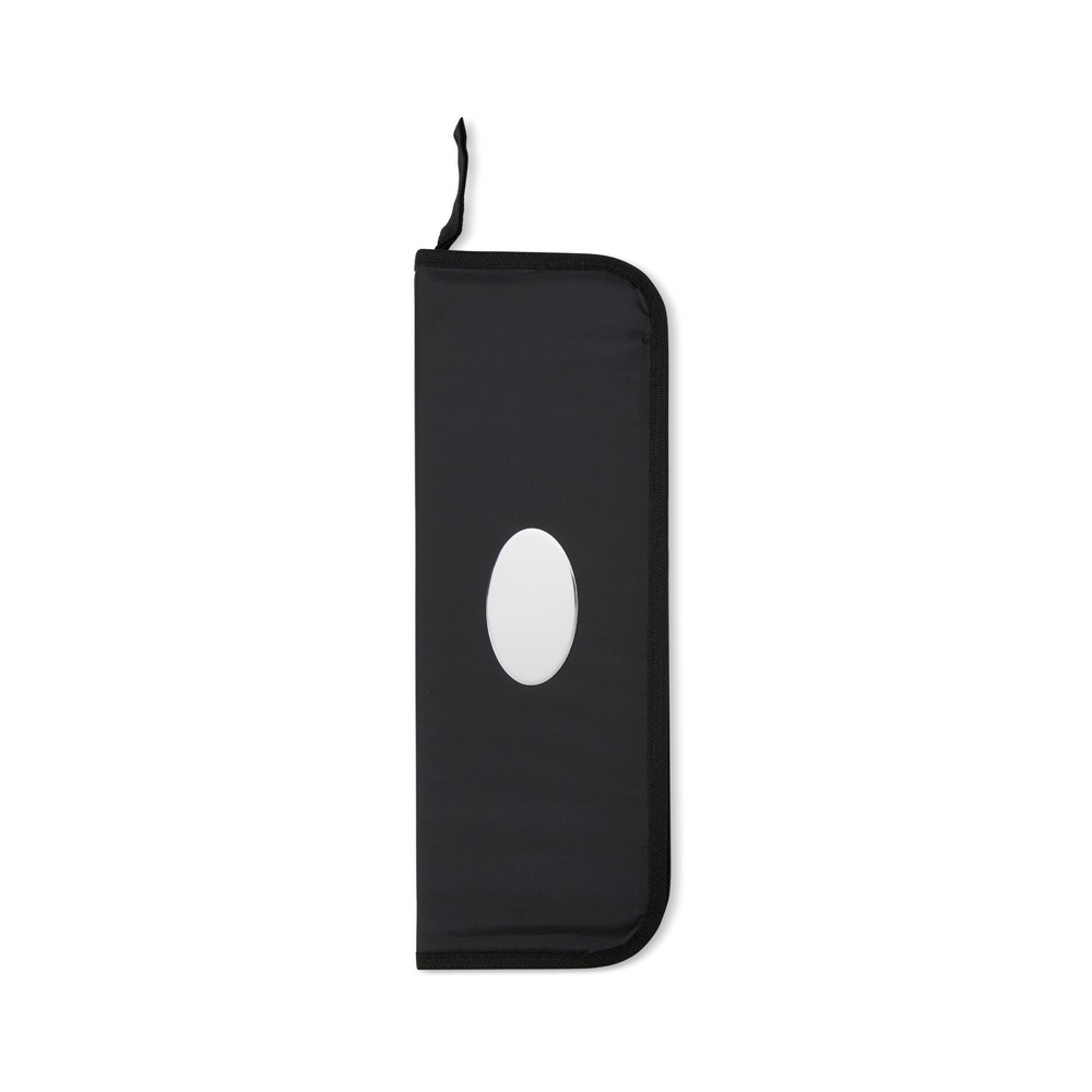 Kit Churrasco 5 Facas em Inox com Cabos de Madeira e Estojo de Nylon Personalizado