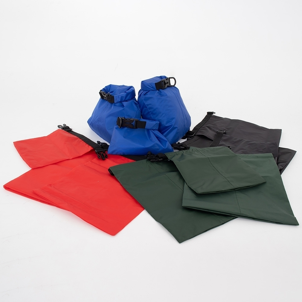Kit com 3 Sacos Impermeáveis Personalizados em Nylon