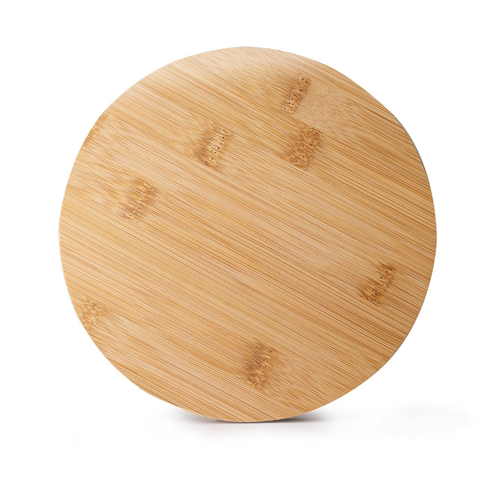 Kit Queijo com Tábua de Bambu Magnética Personalizado