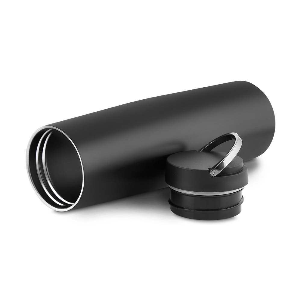 Kit Sustentável Personalizado com Caderno RPET, Caneta e Garrafa Inox 550ml