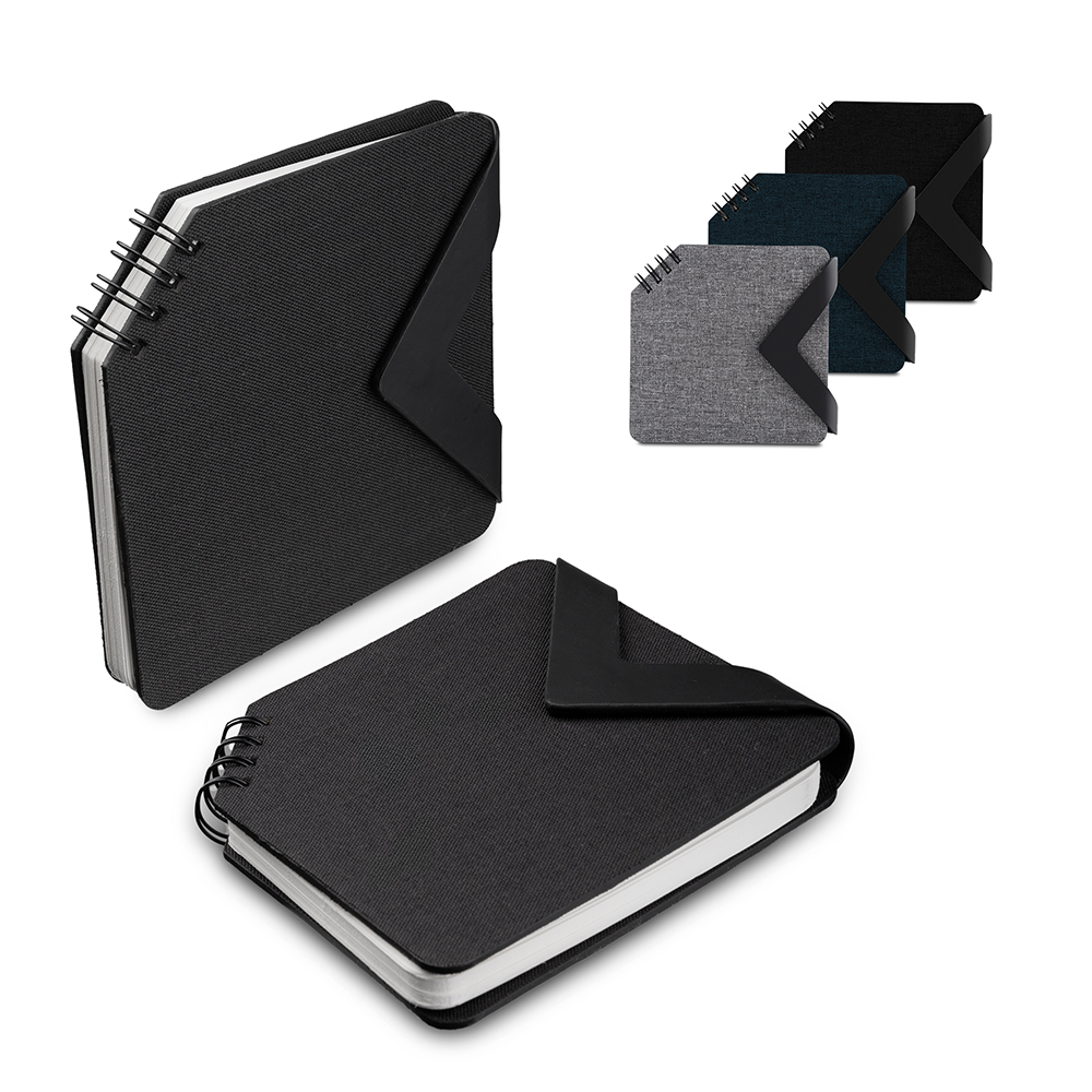 Mini Caderno em RPET com Fecho Magnético em PU Personalizado