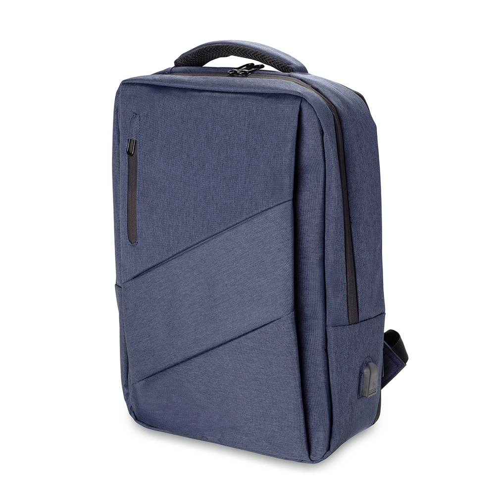 Mochila para Notebook 15,6” Expansível com USB 27L Personalizada