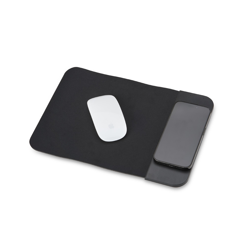 Mouse Pad Personalizado com Carregamento por Indução | Brinde Tecnológico Corporativo
