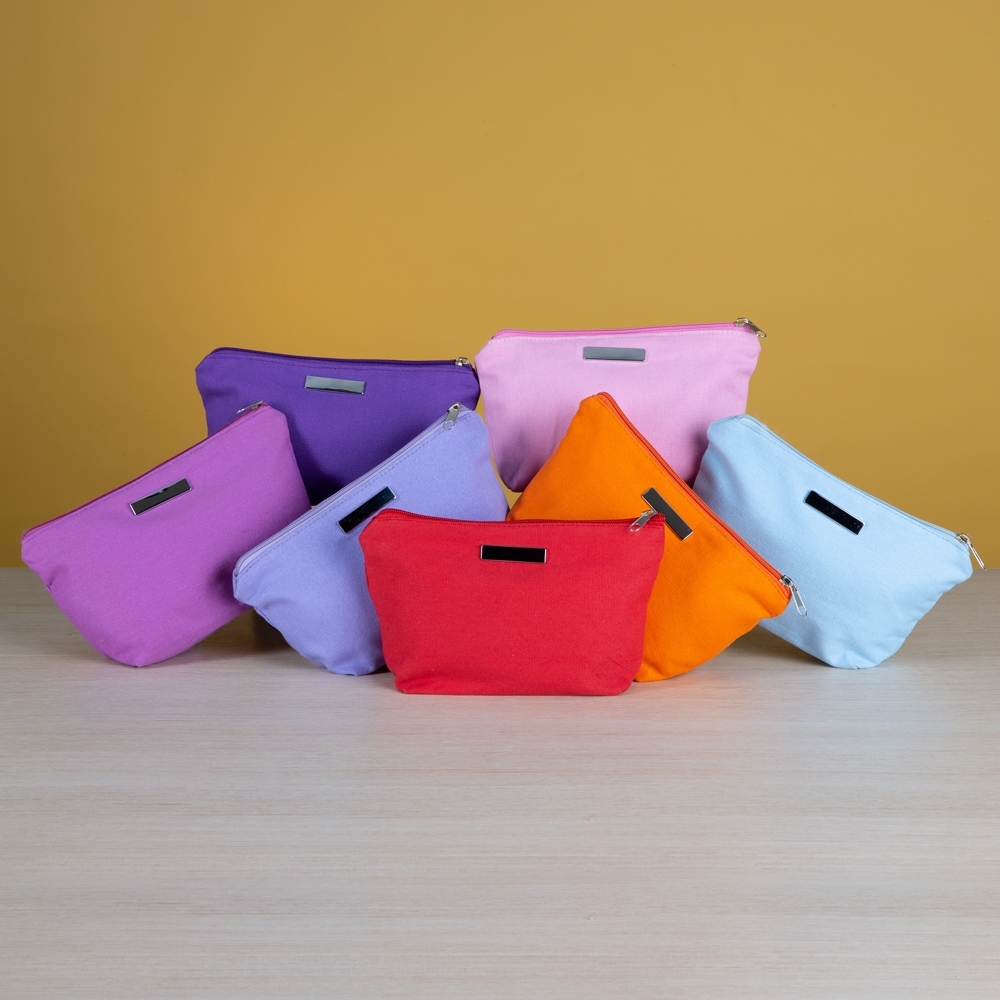 Nécessaire de Lona Colorida Personalizada
