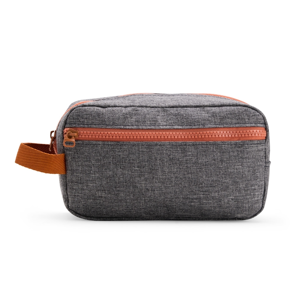 Nécessaire em Poliéster com Bolso Frontal Personalizada