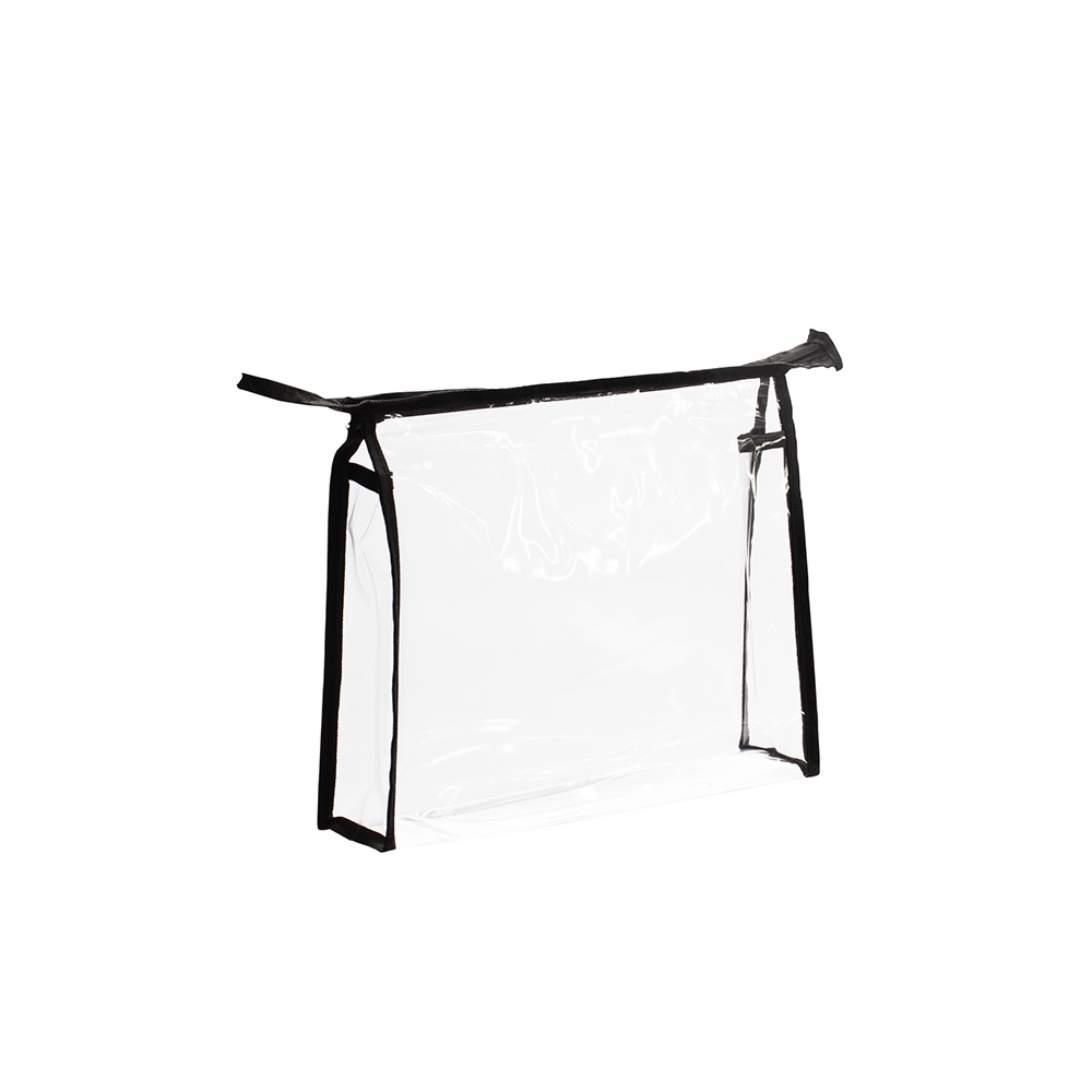 Nécessaire em PVC Transparente Personalizada com Zíper e Alça