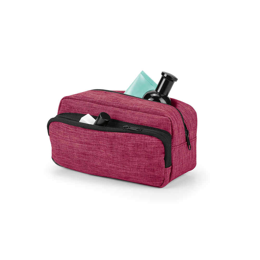 Necessaire Personalizada em Poliéster 300D com Bolso Frontal
