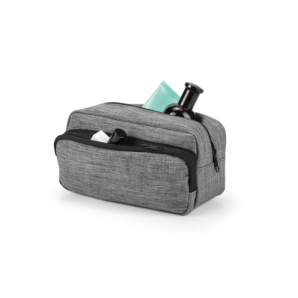 Necessaire Personalizada em Poliéster 300D com Bolso Frontal