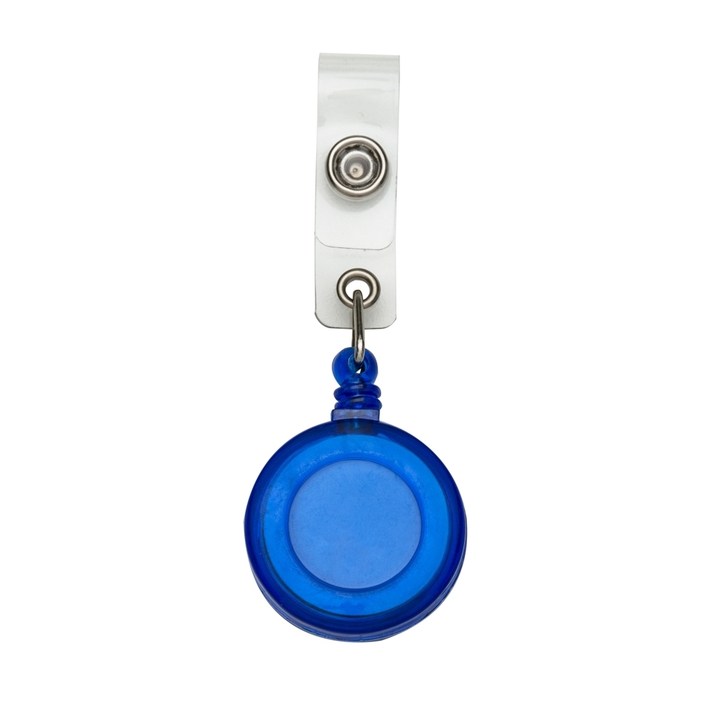 Porta Crachá Retrátil Personalizado com Roller Clip em Plástico